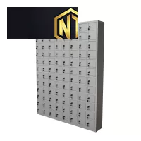 Tủ điện thoại 96 ngăn 8 khoang cánh sắt